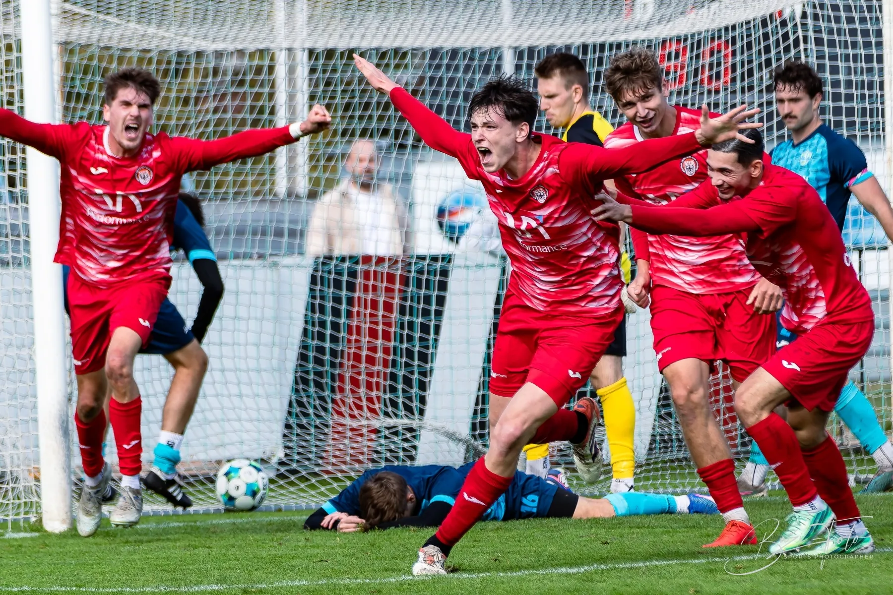 Chrudim slaví výhru 2:1 nad Horními Ředicemi. Bažout rozhodl v páté minutě nastavení